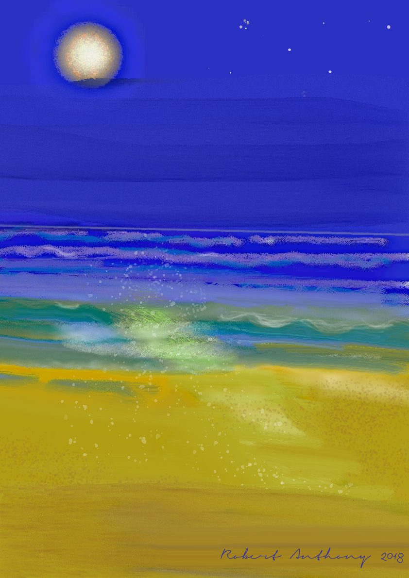 That Night on the Beach (for Kus)